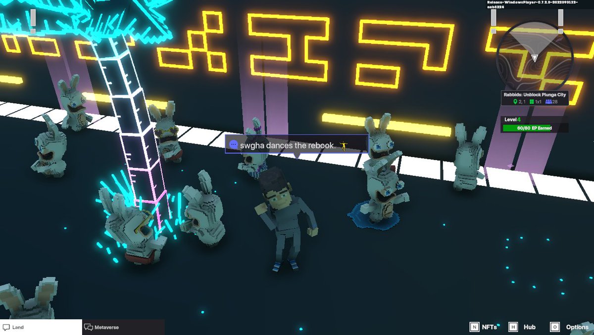 swg7116's tweet photo. @TheSandboxGame @RabbidsOfficial I just participated in the #SandboxAlphaS3Giveaway for a chance to win 500 SAND! Found the Disco Rabbid, check out my screenshot below!
👇 https://t.co/TXci5FY8P6