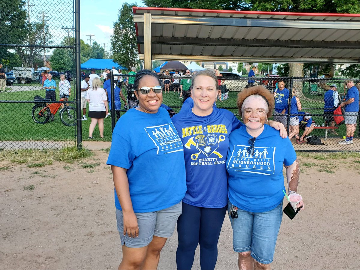 CincyPDLTCDavis's tweet photo. Still overwhelmed with the amount of fun we had last Friday at the 1st Annual Battle of the Badges Charity Softball Game, and it helps that we won for our charity lol.. https://t.co/BmUiELm4R8