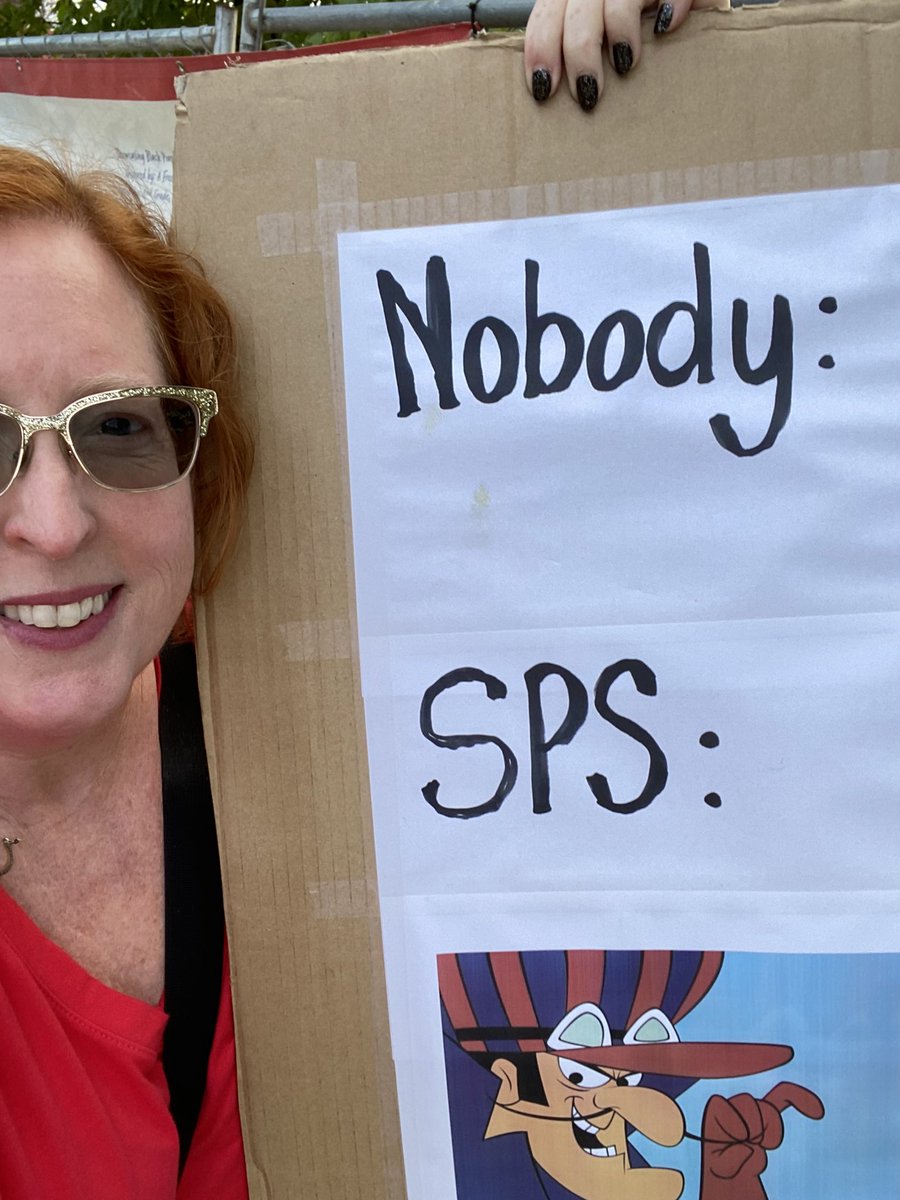 maytagsmom's tweet photo. It’s a beautiful day for a picket line! #SEAstrong #SeaStrike @SeattleEdAssoc https://t.co/Vm5wq8OfPq