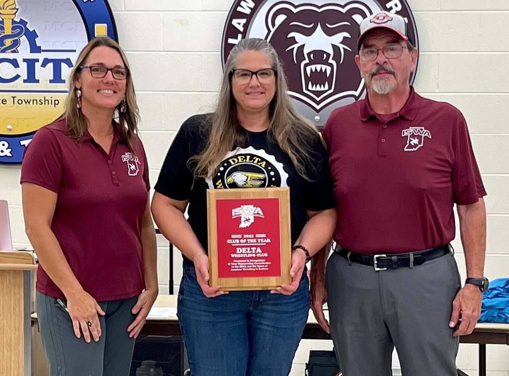 DeltaWrestling_'s tweet photo. ⭐️ 𝐂𝐋𝐔𝐁 𝐎𝐅 𝐓𝐇𝐄 𝐘𝐄𝐀𝐑 ⭐️

Over the weekend we were recognized as 2022 Club of the Year! Amazing accomplishment for our kids, parents, coaches, board members, and community! 🙏🏻

Check out the accomplishments from the past year! 👀 🏆

#𝘌𝘢𝘨𝘭𝘦𝘴𝘖𝘯𝘛𝘩𝘦𝘙𝘪𝘴𝘦 🦅 https://t.co/Jg6QSf1OxH
