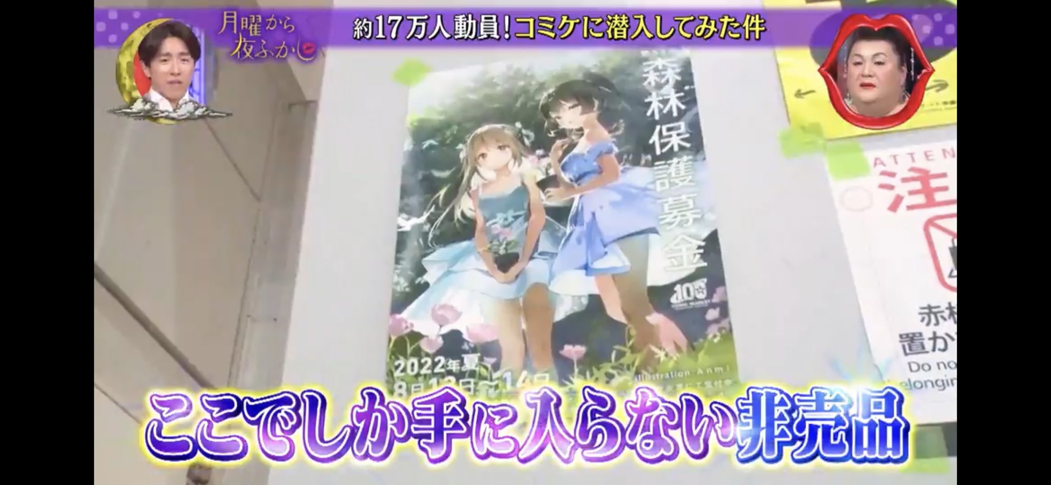 【レア】97年コミケ 第10回森林保護募金ポスター コミックマーケット準備会 on X: 