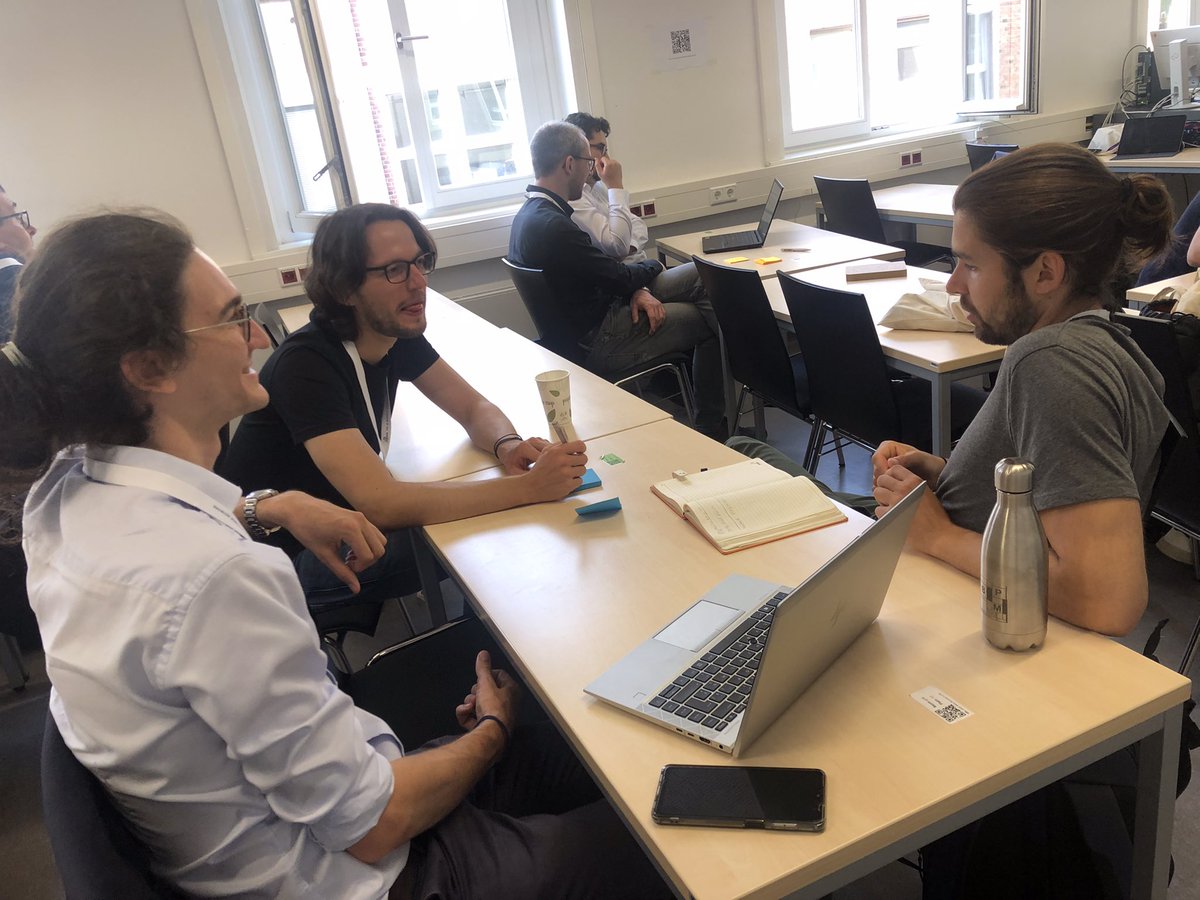 mecellone's tweet photo. BP-Meet-IoT brainstorming session on IoT-aware logs and more ….
… agile workshop with @tbvicky, Fani Serral and @__fleotta (remote) https://t.co/1kIqM1uUv1