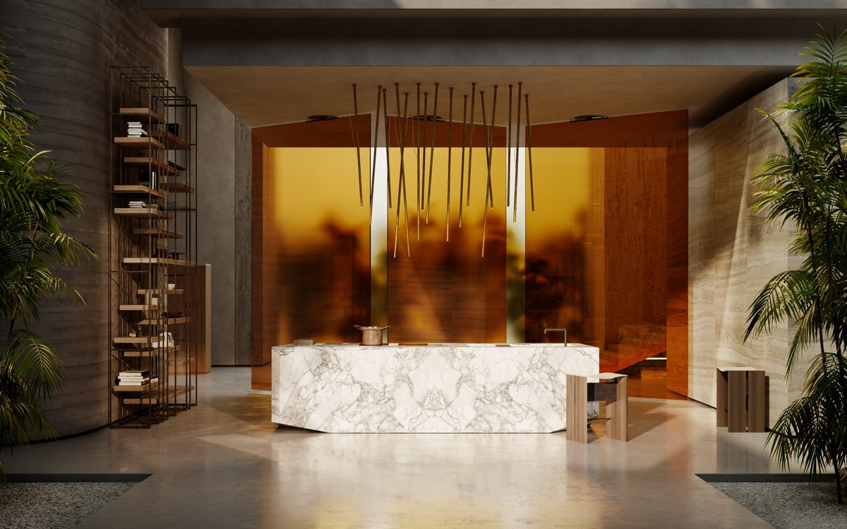 Il_Magma_'s tweet photo. A forest in the kitchen with @massbeverly
Image featuring:
#henge #massimocastagna
#knindustrie
#ilmagma #massimocolonna #digitalart #kitchen #design #interiordesign #architectureview #archidaily #architecture #modernarchitecture #contemporaryarchitecture https://t.co/pnazdriZXl