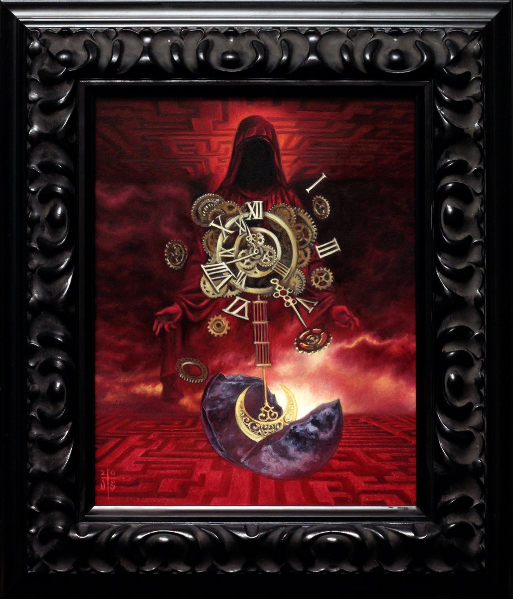 I just made some paintings available at the shop from my show "Pendulum" And I currently have them there on sale if anybody here is interested.
davidstoupakis.bigcartel.com