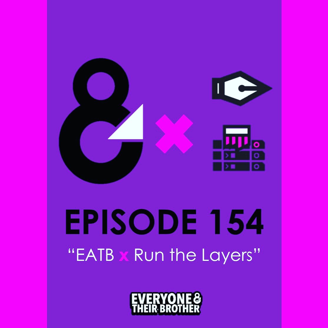 EATBpodcast's tweet photo. @creativebobbie had William, Sam, &amp; TJ on his show @runthelayers!! In this segment we discuss creativity, what it means to us, and some of our favorite creations!

#new #podcast #podcasting #crossover #RunTheLayers #creativity https://t.co/gENTkBJPsX
