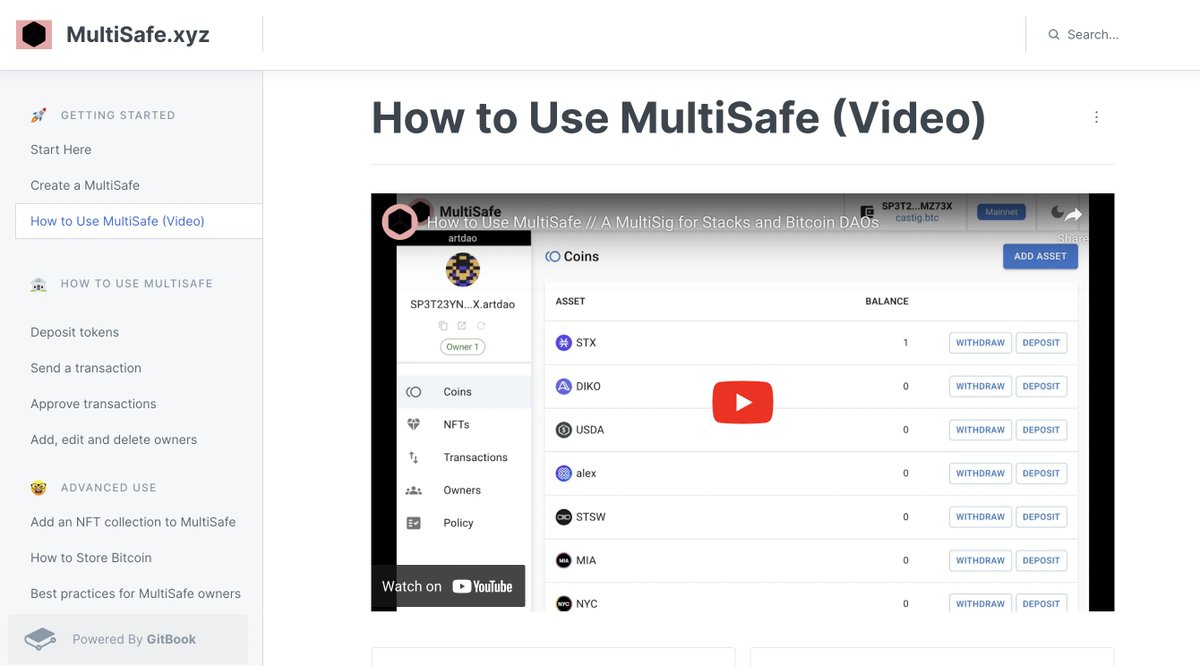 MultiSafe.xyz — Building Bitcoin DAOs tweet media