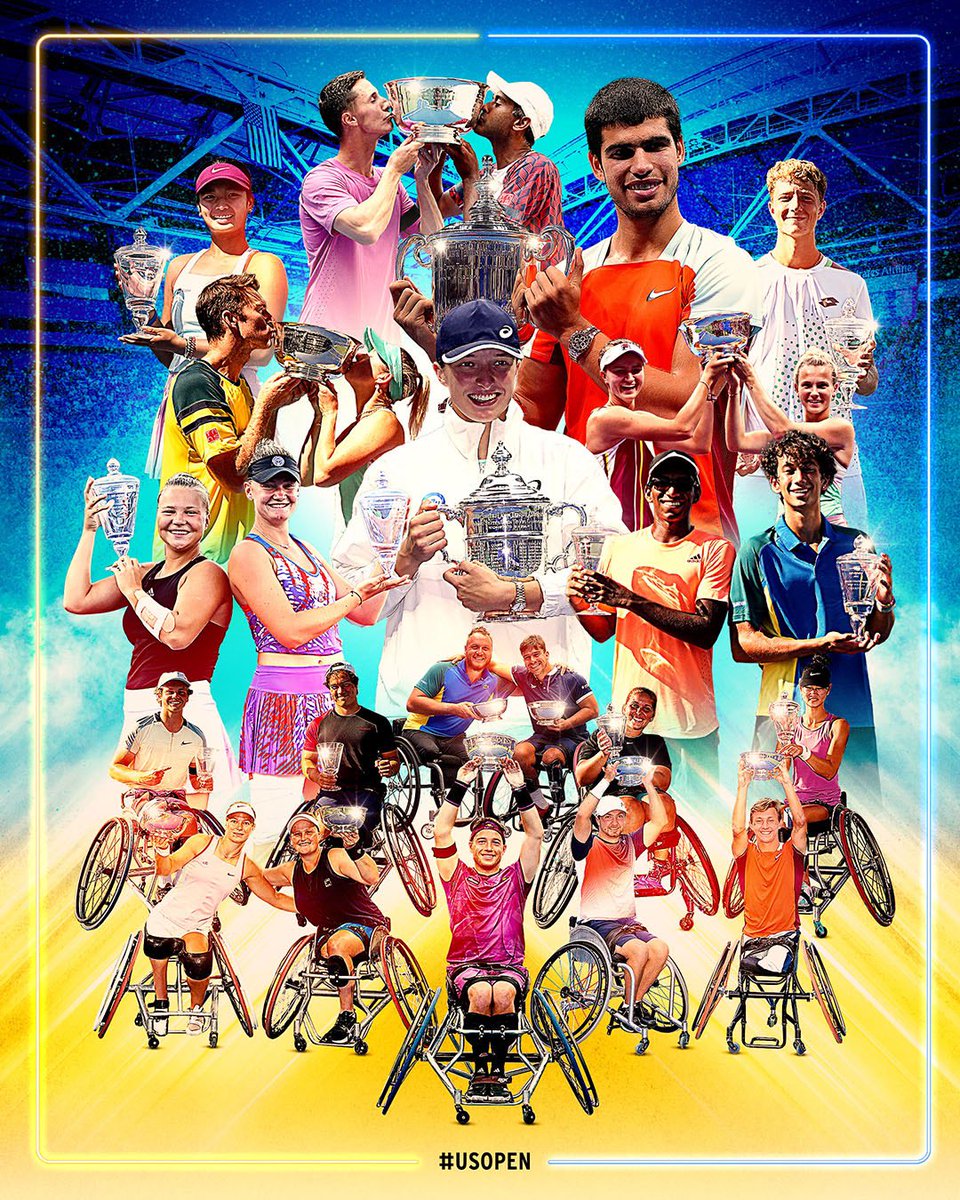 usopen's tweet photo. The champs. https://t.co/9SQPWIchyC