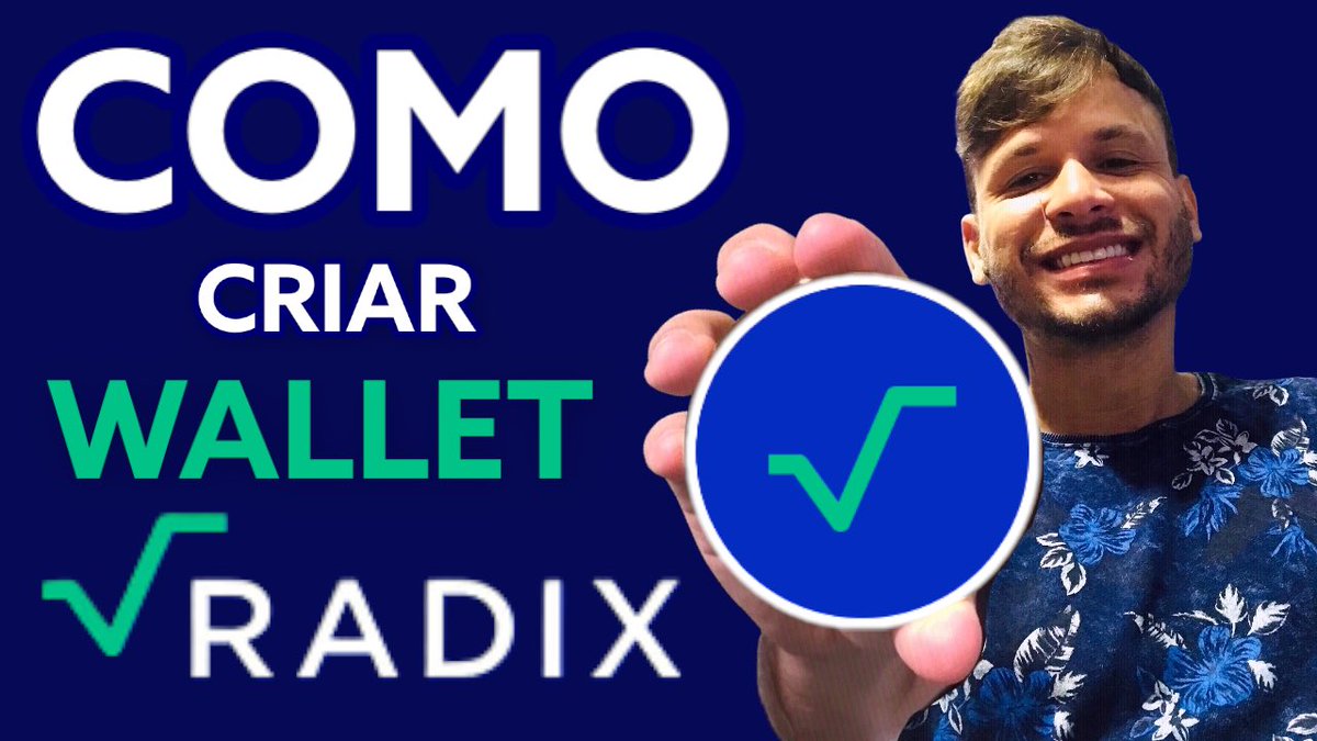 DJADJANY's tweet photo. como criar uma carteira para guardar suas XRD Radix Wallet tutorial pass... https://t.co/15VwfVMY9P via @YouTube https://t.co/w4j5SceZtd