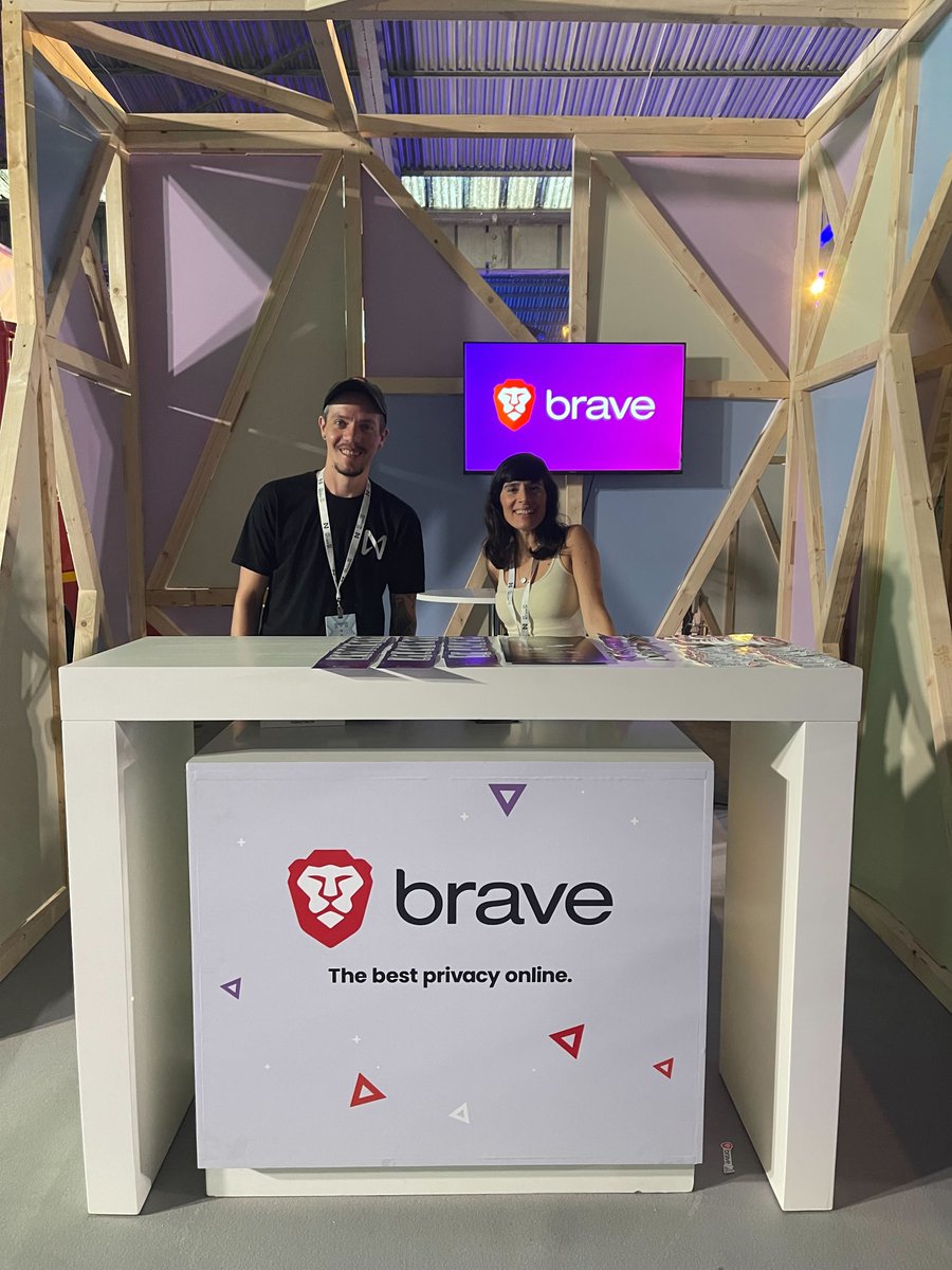 brave's tweet photo. Reminder: Team Brave will be at booth #15 at NEARCon through Wednesday! Come say hi and grab some swag! https://t.co/P54aP8b3j5