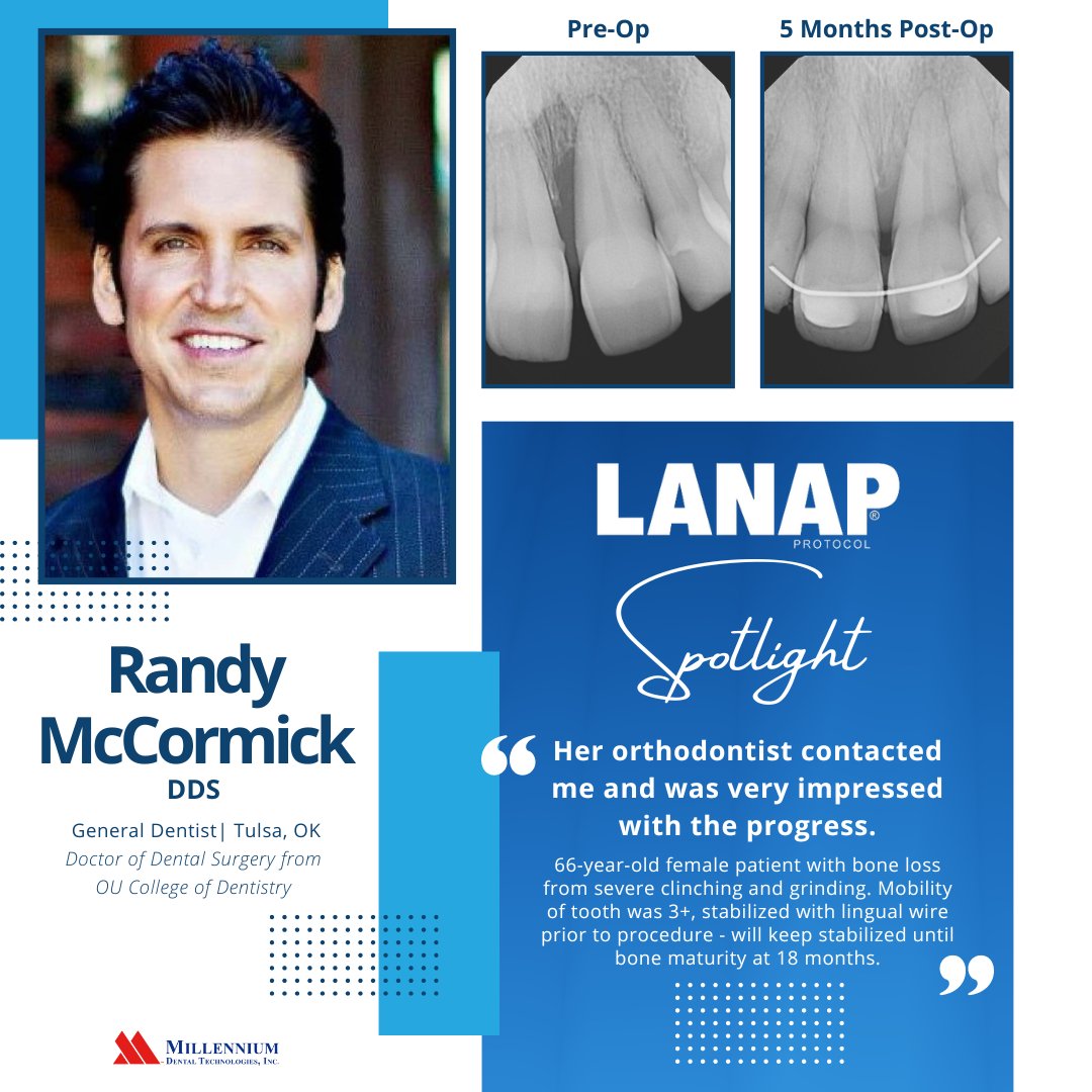 PerioLase4LANAP's tweet photo. It's National Day of Encouragement! And what better way to highlight today with some LANAP and LAPIP protocol spotlights!
#NationalDayofEncouragement #HopeforHopelessTeeth #HopeforHopelessImplants #MotivationMonday #MondayMotivation #Dentistry #LANAP #LAPIP #DentistsofTwitter https://t.co/fBzltIBIfs