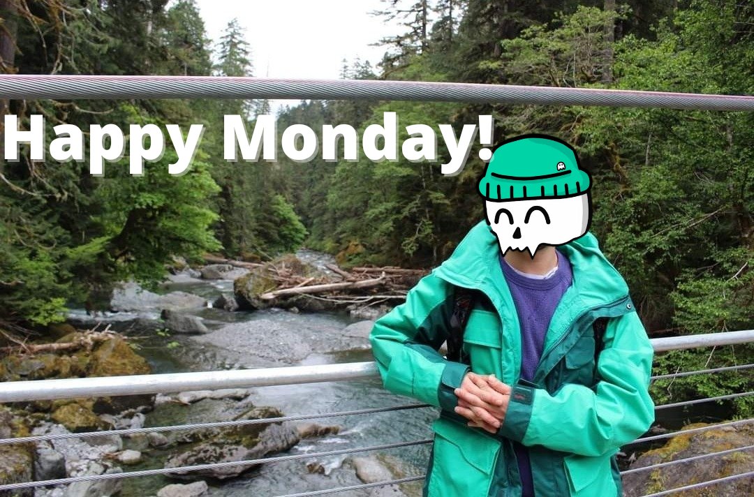 SkeletLife's tweet photo. Happy Monday Everyone π
Going on a hike in the Olympic National Forest Today π²β°οΈ
One of my favorite places to relax and unwind!
Where's yours?
#SkeletGuys #SkeletLife #Skelets #NFT #NFTs #NFTCommunity #mondaythoughts #MondayMotivation #MondayMood #Hiking #Adventure #Nature https://t.co/ln26Arucdz