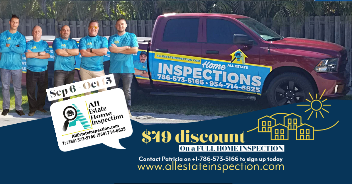 AllEstateInspec's tweet photo. Residential and Commercial Inspections 2022 - https://t.co/tXMGlaIX5R https://t.co/86NqszvuMo