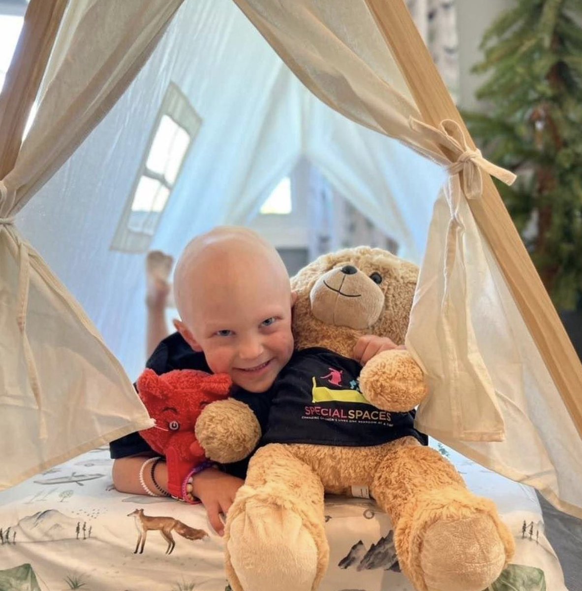 Field of BIG Dreams (@fieldbigdreams) on Twitter photo One organization we’re proud to spotlight this #ChildhoodCancerAwarenessMonth is Special Spaces - Iowa Chapter. They create dream bedroom makeovers for kids battling cancer so they can rest, play, imagine and heal in a comforting, happy space at home.
<a href="/SpecialSpacesUS/">Special Spaces</a> #DreamBig One organization we’re proud to spotlight this #ChildhoodCancerAwarenessMonth is Special Spaces - Iowa Chapter. They create dream bedroom makeovers for kids battling cancer so they can rest, play, imagine and heal in a comforting, happy space at home.
<a href="/SpecialSpacesUS/">Special Spaces</a> #DreamBig