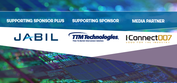 Thank you to <a href="/Jabil/">Jabil</a>, <a href="/ttm_tech/">TTM Technologies, Inc.</a>, and <a href="/IConnect007/">I-Connect007</a>, for sponsoring the first IPC Advanced Packaging Symposium: Building the IC-Substrate and Package Assembly Ecosystem, to be held Oct. 11-12. Register here: hubs.li/Q01m3w6n0