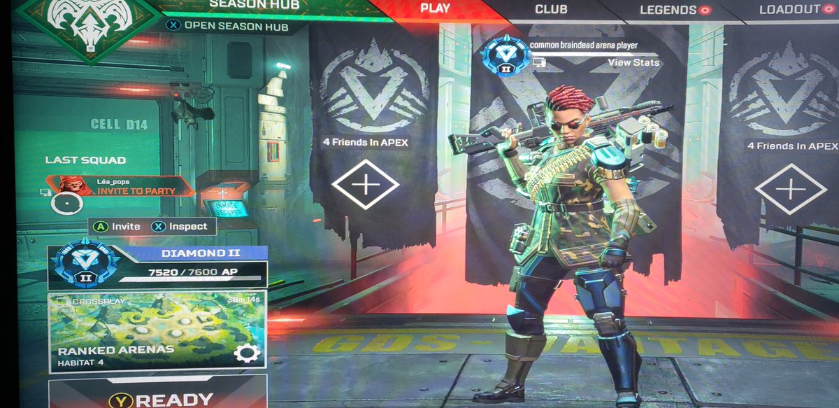 TheRealHWLG's tweet photo. @Respawn @EA @PlayApex 
How many seasons until you take notice of your broken red headed step child named ranked arenas. 
#+12ap #ApexLegends #arenas https://t.co/gqY417SOjn