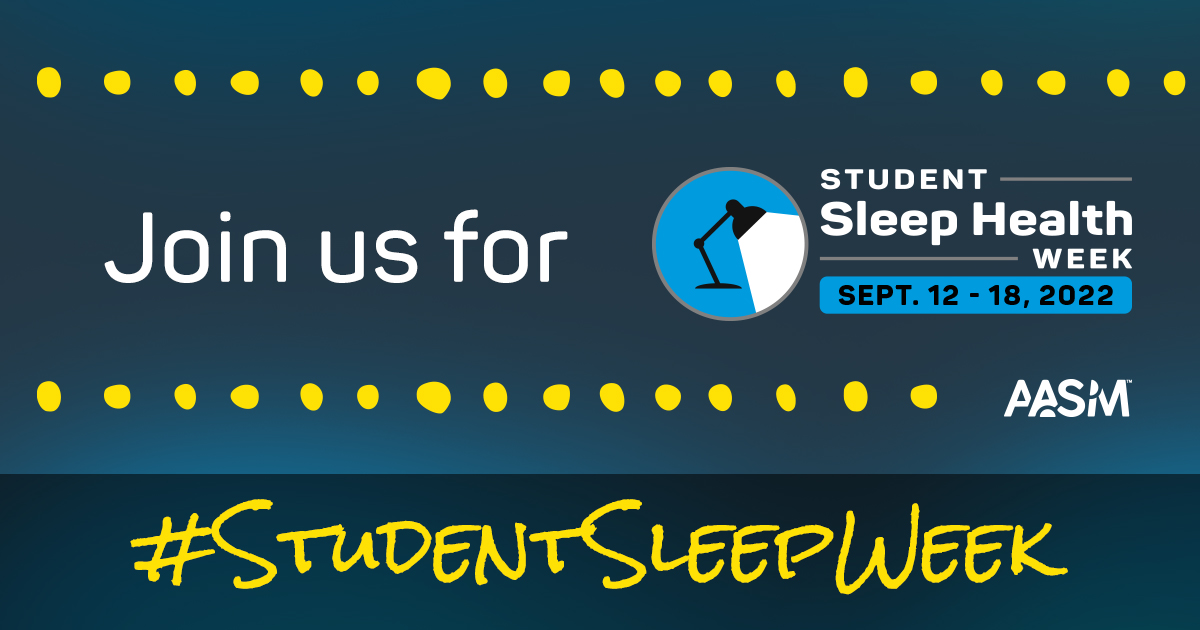 ASCAtweets's tweet photo. Healthy sleep is essential for students to succeed. This week, we’re highlighting the importance of healthy sleep for kids and teens during Student Sleep Health Week. Join the conversation by using the hashtag #StudentSleepWeek. https://t.co/LTyKM16NTO