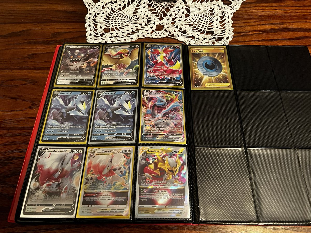 Last nights pulls from the new Lost Origin set.  My complete set is coming along nicely!  Anyone trying to trade cards to complete as well?  Hmu!  <a href="/PokEmmaXO/">PokEmma</a> <a href="/EliteBoxJon/">XPJon </a> <a href="/LeonhartYT/">Leonhart</a>