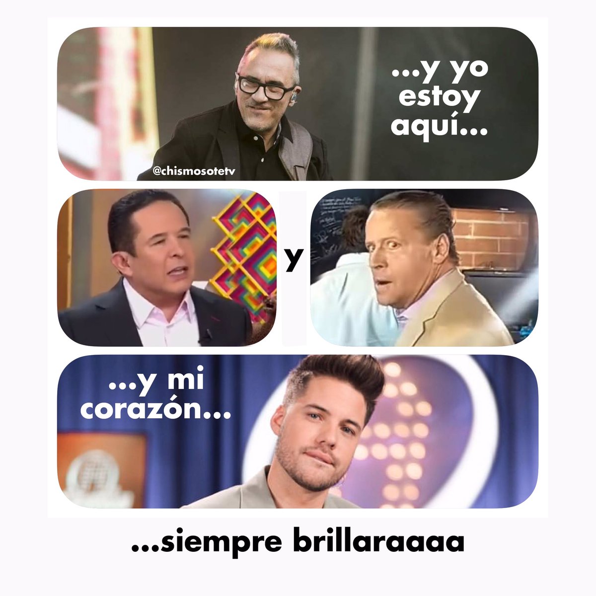 ChismosoteTV's tweet photo. Canta con #MarcianoCantero de #EnanitosVerdes #GustavoAdolfoInfante #AlfredoAdame y #WilliamValdes https://t.co/bpcA3pPEgW