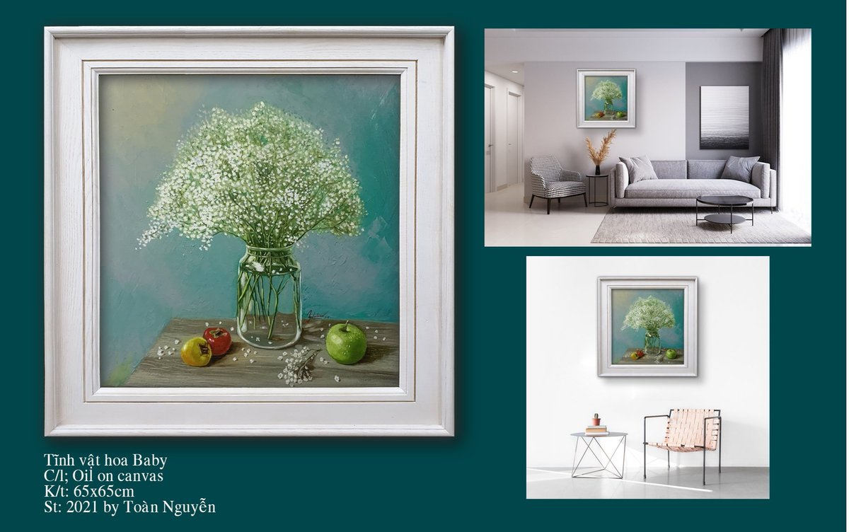 NguyenToan_Art's tweet photo. • Baby flower #2
• Oil on canvas
• 65cmx65cm | 2021
• By• T o a n N g u y e n  | 1985 https://t.co/Ckd3vWOQMm