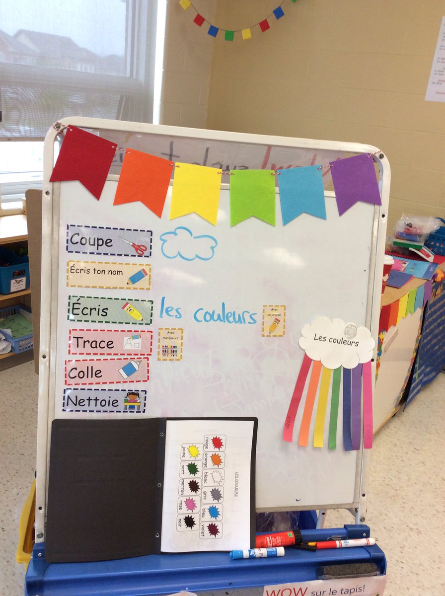 We have lots of step by step instructions with LOTS of visuals to help les amis complete their work👍