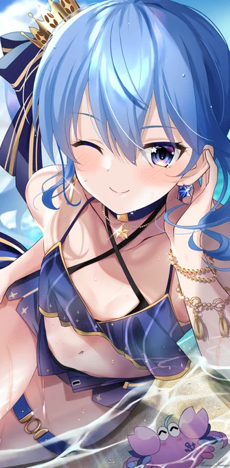 すいちゃんとプライベートビーチ! #ほしまちぎゃらりー #星街すいせい  