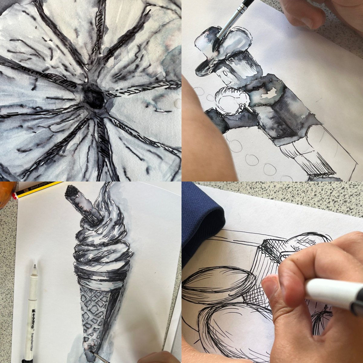 Excellent outcomes from our year 11’s following on from modelling ink wash techniques 👏🏻<a href="/TCAPoole/">The Cornerstone Academy Poole</a> <a href="/HannahTandL/">HANNAH TCA</a> <a href="/Miss_HornbyULT/">R.Hornby</a>