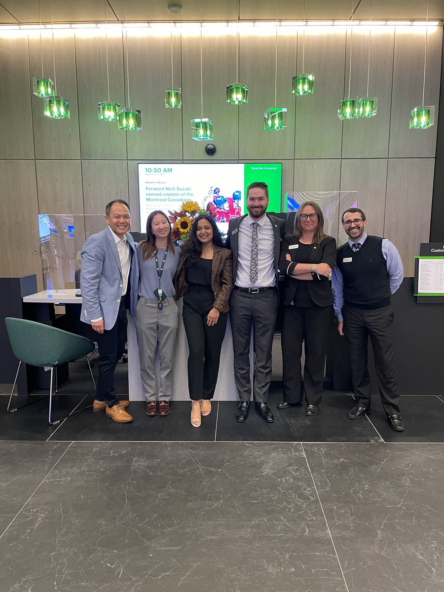 Excites to officially welcome customers to our Union Station branch located in the Bay Concourse (65 Front St). TD increases our amazing presence at Toronto’s Union Station with this new addition. I want to thank <a href="/KayaOHearn/">Kaya O'Hearn</a> and team for getting the branch ready! <a href="/MushtakN_TD/">Mushtak Najarali</a>