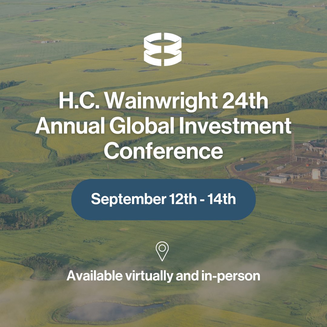 e3lithium's tweet photo. #E3Events - We will be presenting at today's 24th annual H.C. Wainwright Global #Investment #Conference.
Learn more about virtual and in-person attendance: https://t.co/pSDDENDbM5 https://t.co/MKu2tnzmbk
