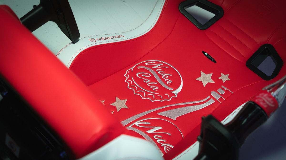 'Zap that thirst!' & get yourself a #noblechairs EPIC Nuka-Cola Edition. 🤤 Even more valuable than its bottlecap. ➡️ fal.cn/3rN2a