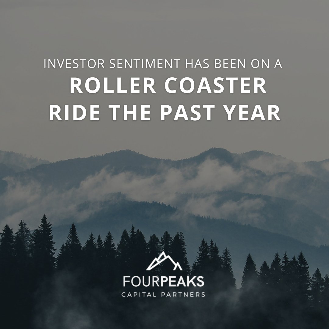 4PeaksPartners's tweet photo. Investor sentiment is a roller coaster ride every year.

Because of the unpredictability of the equity markets, the average investor gets caught up in speculation and playing the timing game – timing investments to beat the market. 

Know more at https://t.co/FSnjGPmgEH https://t.co/a8kmfoIyzJ