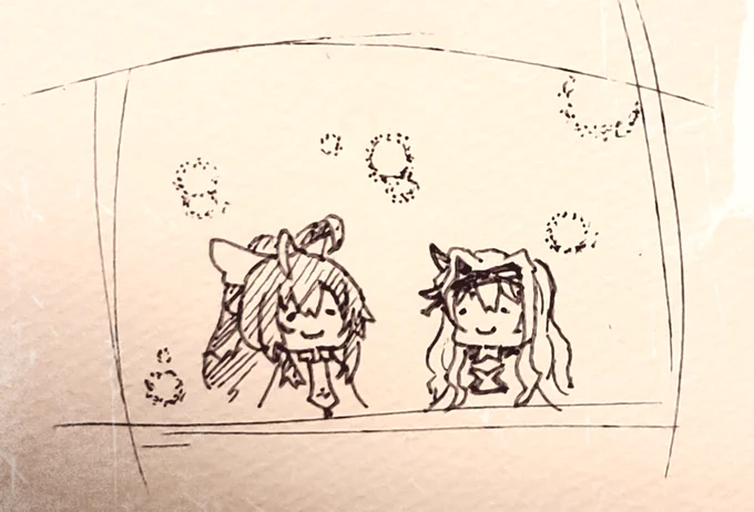 何も考えてないカジュンと、それに負けないくらい何も考えてないマイ。 