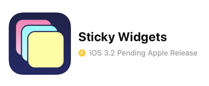 Sticky Widgets tweet media