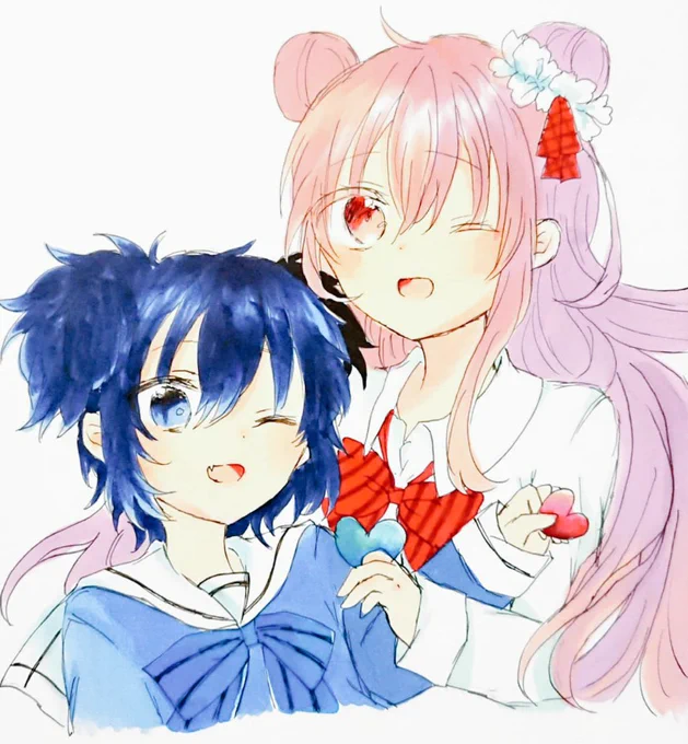コピック時代なつかしい5年前くらいに描いてたやつ… 