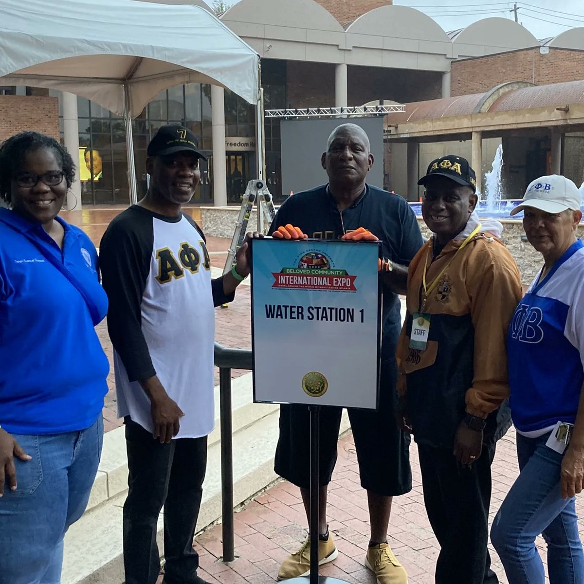 ClaytonAlphas's tweet image. On Saturday, The King Center asked for volunteers from all of D9 to assist for their "Beloved Community International Expo."  Over 150 volunteers among all the groups and service organizations. 

#AlphaPhiAlphaFraternityInc #PiGammaLambda🤙🏾🤙🏾🤙🏾 #ClaytonCountyAlphas #ServantsOfAll