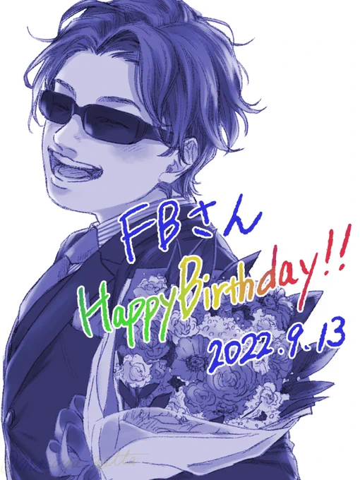 #FB777誕生祭 #FB777誕生祭2022 #MSSPアート FBさんお誕生日おめでとうございます!!!!!! 