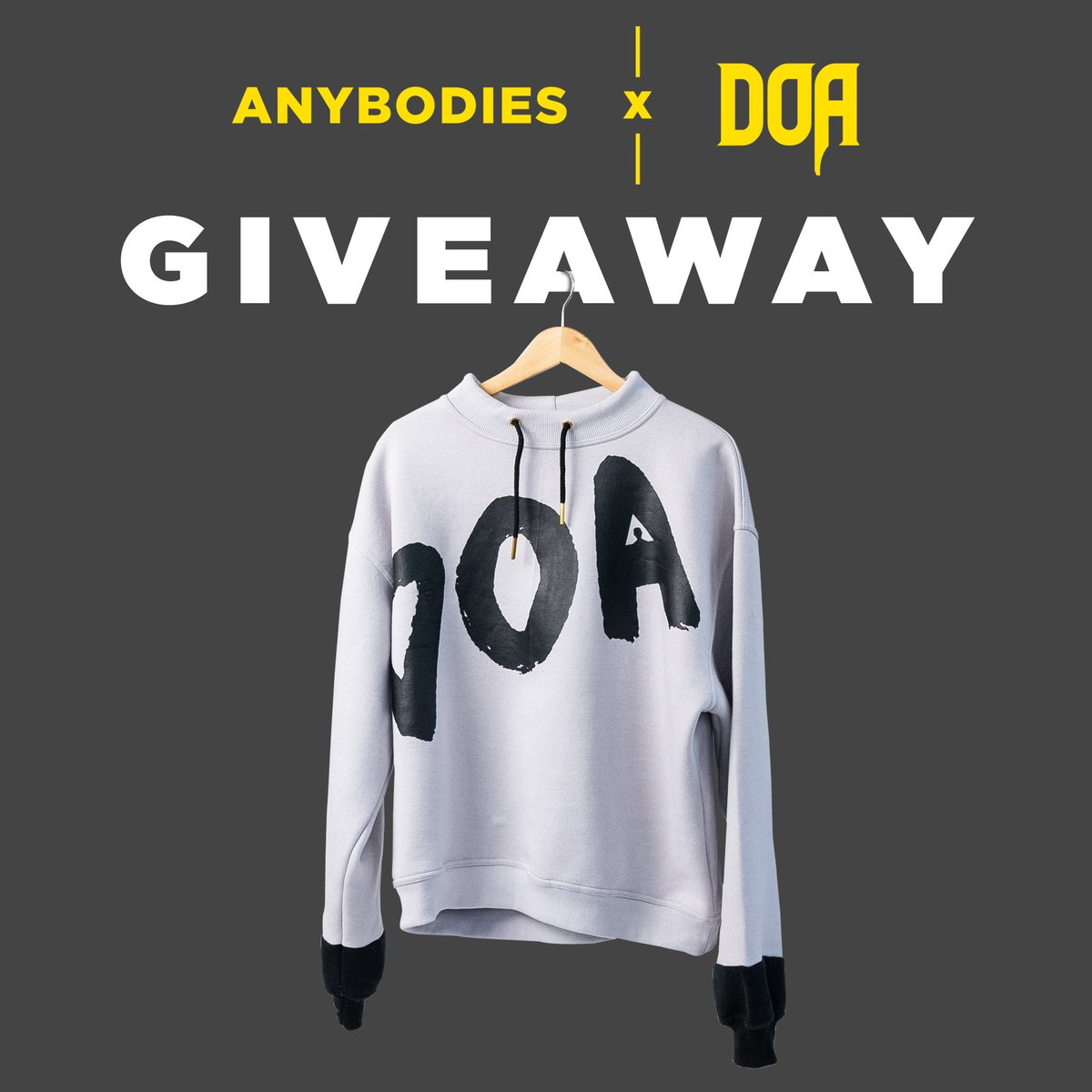 AnybodiesNFT's tweet photo. GIVEAWAY!

One (1) @taykeith x @AnybodiesNFT 

Like, retweet, and follow @AnybodiesNFT for a chance to win

Giveaway runs until sellout on @MagicEden, will announce winner shortly after

LFG https://t.co/mePUIJ8KKs