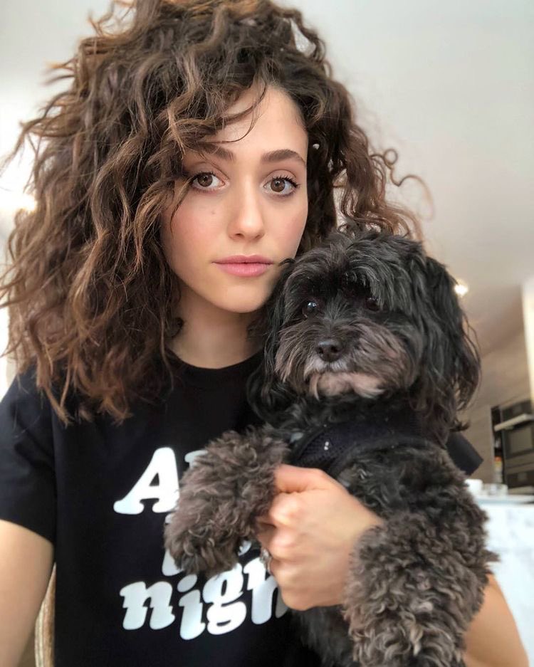 Also happy birthday to my favourite girlboss emmy rossum  