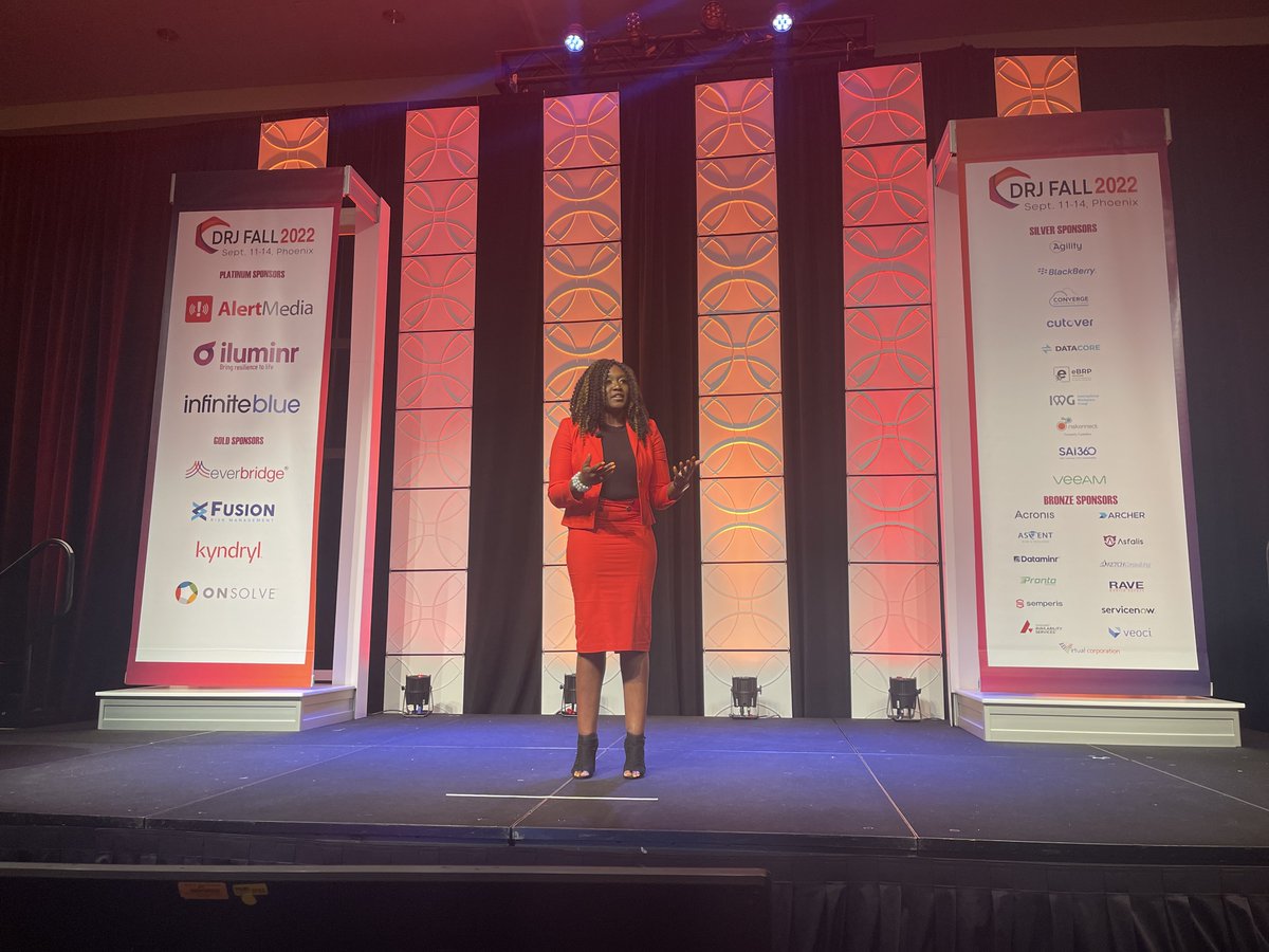 DRJ (@drjournal) on Twitter photo Kicking off Day 2 Sessions at #DRJFall with <a href="/VanessaVMathews/">Vanessa Vaughn Mathews</a>!
#disasterrecovery #resilience #resiliency #businesscontinuity Kicking off Day 2 Sessions at #DRJFall with <a href="/VanessaVMathews/">Vanessa Vaughn Mathews</a>!
#disasterrecovery #resilience #resiliency #businesscontinuity