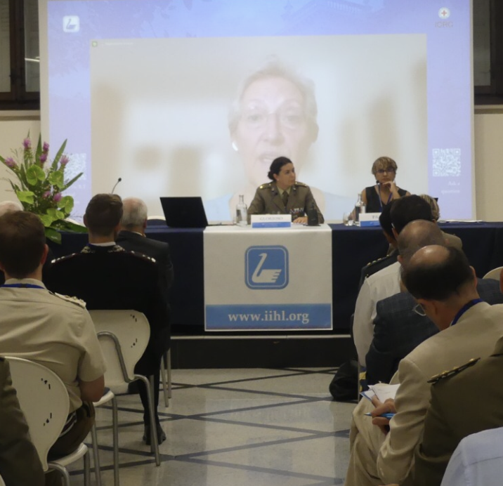 NATOSFACOE's tweet photo. The #NSFACOE legal advisor chaired the 5th session of the 45th #RoundTable on current issues of International Humanitarian Law, organized by @IIHL_Sanremo, debating about the legal status of evacuees from NEOS and legal responsibility for them
#NATO #WeAreNATO #IHL #HumanRights https://t.co/rQoH2Z0JuD