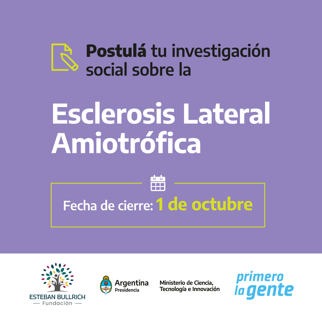 innovacionar's tweet photo. 📨 Sigue abierto el I Concurso de Investigación Social sobre la #ELA. Una iniciativa que organizamos junto a la @EBFundacion_ok para abordar de manera multidisciplinaria la situación de las personas que padecen esta enfermedad.

Conocé cómo participar en: https://t.co/V4FD9UGeKv https://t.co/buhFcqE0g3