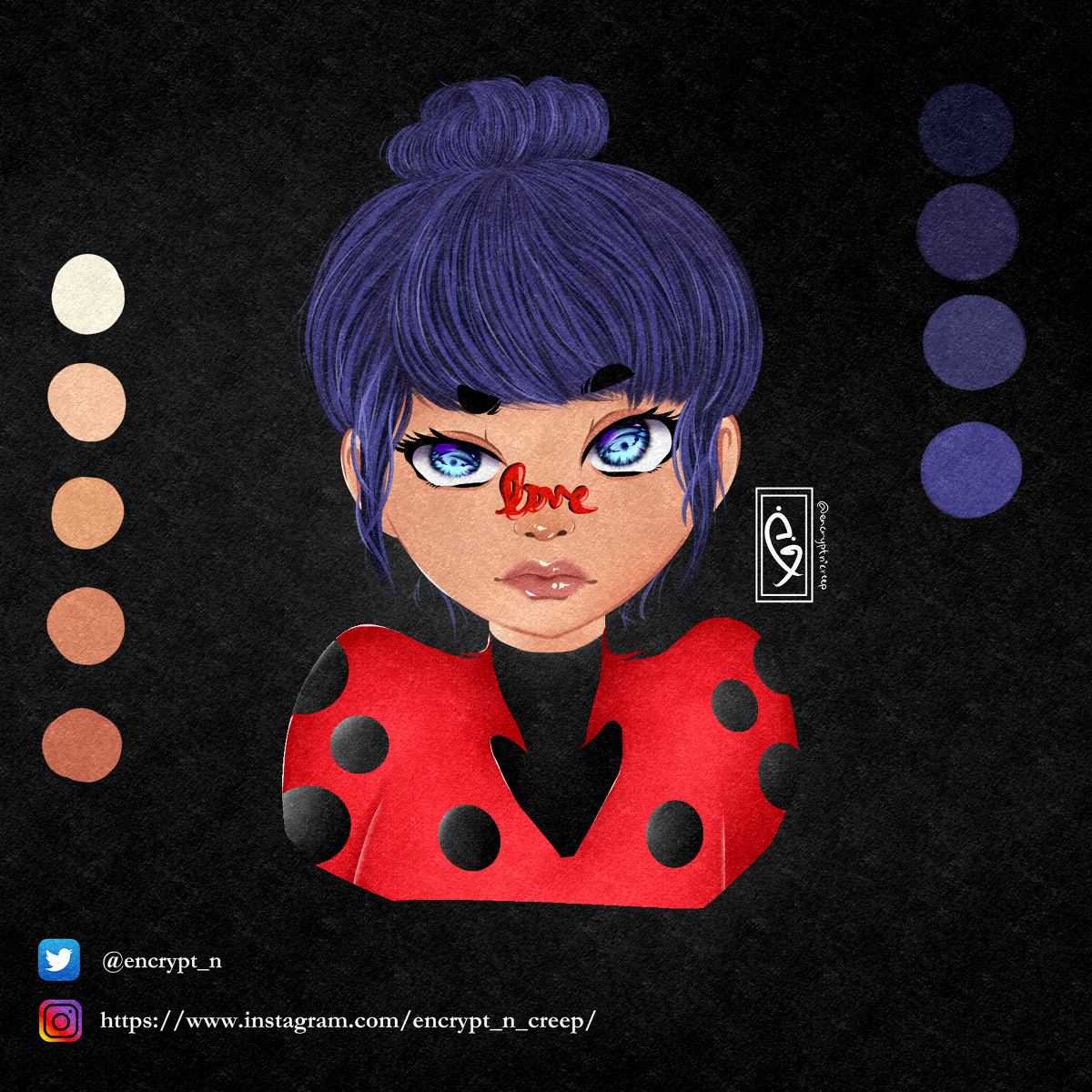 encrypt_n's tweet photo. Miraculous Ladybug Fanart (1/1) https://t.co/2ZSohbVYp5