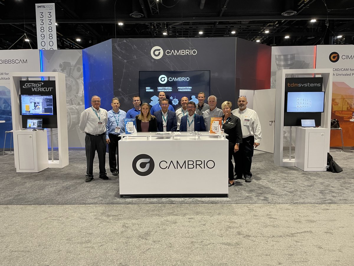 gibbscam's tweet photo. The GibbsCAM team are waiting for you at the @IMTSchicago International Manufacturing Technology Show. Please stop by booth 338880 to see what we have to offer including our sister companies #Cimatron, #TDMSystems and #CGTech. https://t.co/LxxxCROCRL