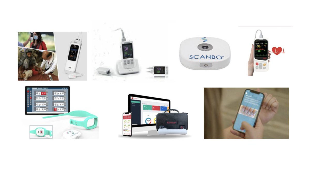 Read more about next-gen diagnostic tools able to measure combos of oxygen sat, temp, resp rate,❤️rate, ECG,🩸pressure &amp; glucose &amp;/or hemoglobin. Bravo <a href="/PATHtweets/">PATH</a> &amp; <a href="/UNITAID/">Unitaid</a> for report 👉bit.ly/3Bz1XN1 &amp; kudos to 7 comps. for 11 devices profiled👇 #EveryBreathCounts
