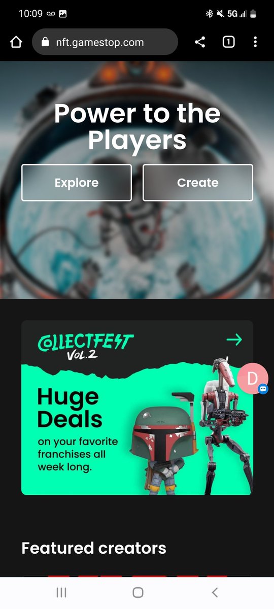 AtmShf's tweet photo. Looks like this $gme #collectfest is ramping up! On the @GameStopNFT site now...
#gamestop https://t.co/5iXEzfv2vm