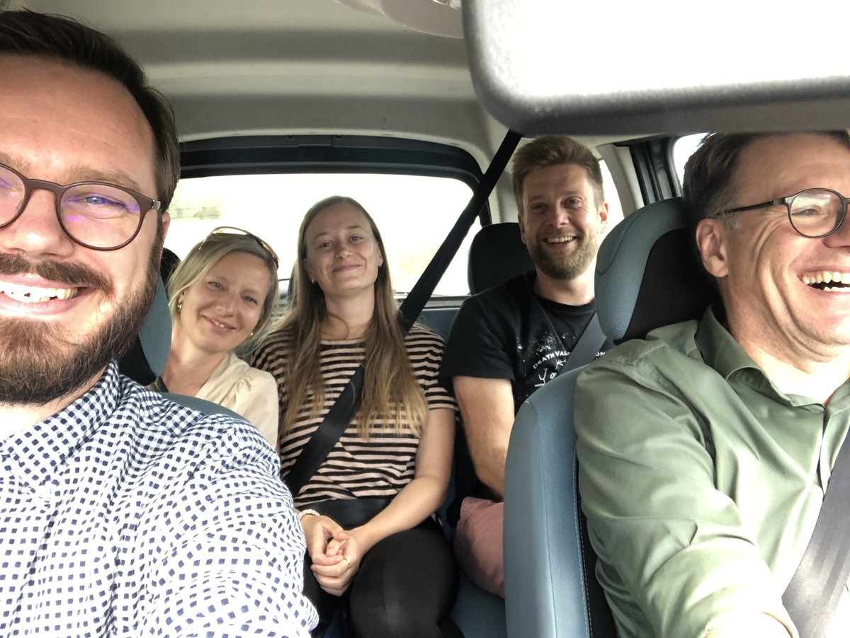 Road trip with the <a href="/moma_dk/">Dept. of Molecular Medicine</a> Medical Research Group, going to the International Workshop on Klinefelter Syndrome in Leiden. Looking forward to talks by Anne Skakkebæk, @chgravholt and @EBJohannsen