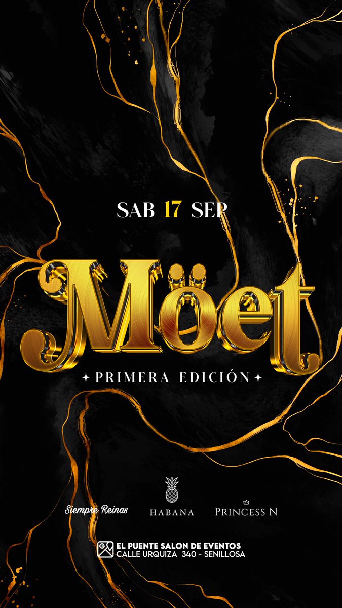 ⚜️𝐌Ö𝐄𝐓⚜️

🗓17 de Septiembre 
🎟Con nuestros RRPP autorizados 
📍Senillosa, Neuquen / Calle Urquiza 340