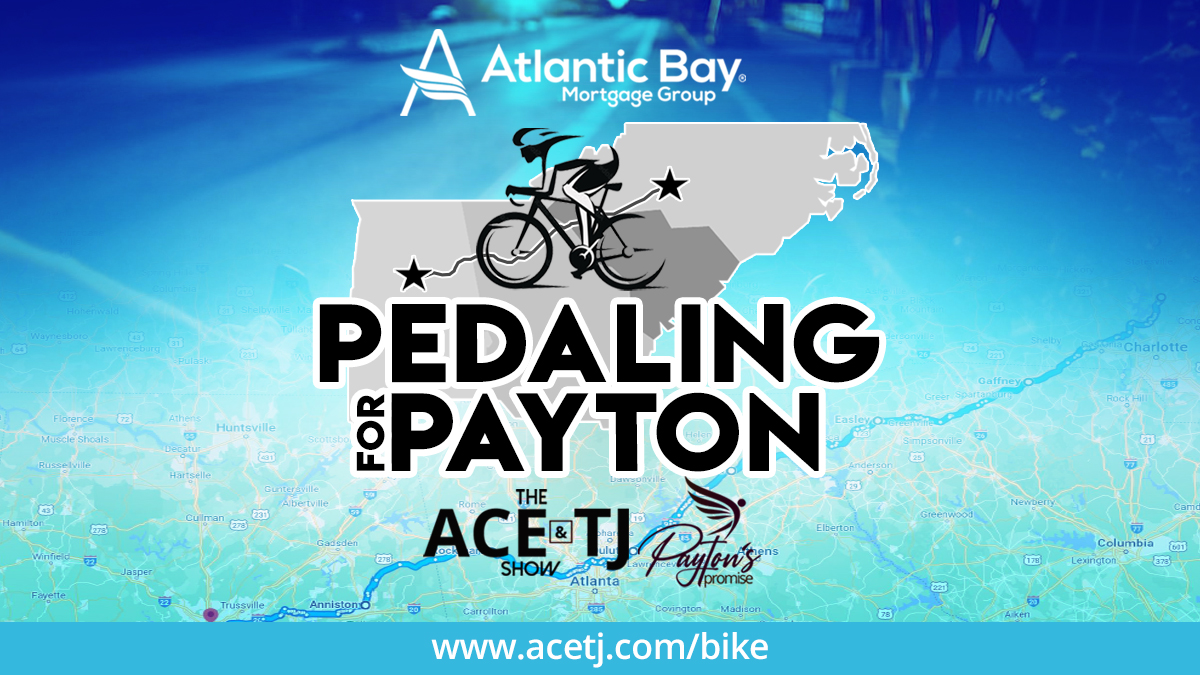 TJRigginsShow's tweet photo. Forget your worries... Just ride! 🚴‍♂️ @AceAtLarge is training hard to get ready for Pedaling for Payton sponsored by Tammy Stowe and her team at @AtlanticBay! 🏡 Would you be able to donate to Payton's Promise? Head over to https://t.co/w8Hdnqpllm to make your donation! 💙 https://t.co/MiSEVCQ5bh