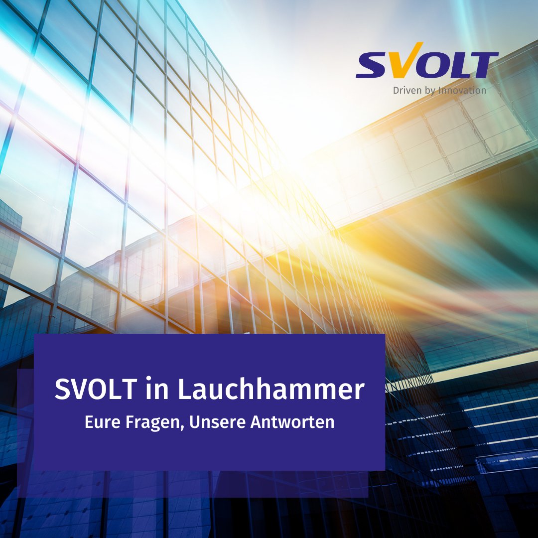You want to know who we are at SVOLT: we have answered your top 3 questions for you!

#svolt #svoltmeetslauchhammer #drivenbyinnovation #electric