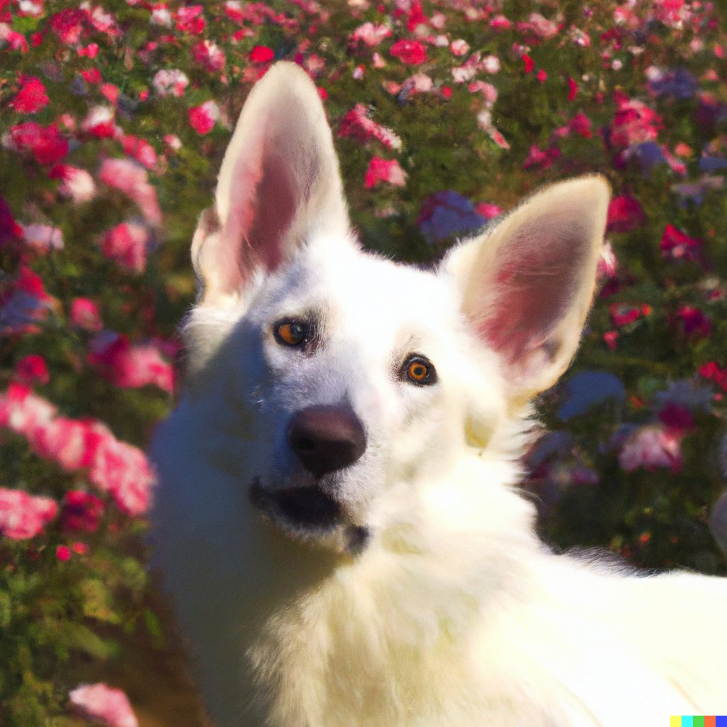 ttucce's tweet photo. from Dall-e Rosie in a rose field https://t.co/4yPWJDTwhB