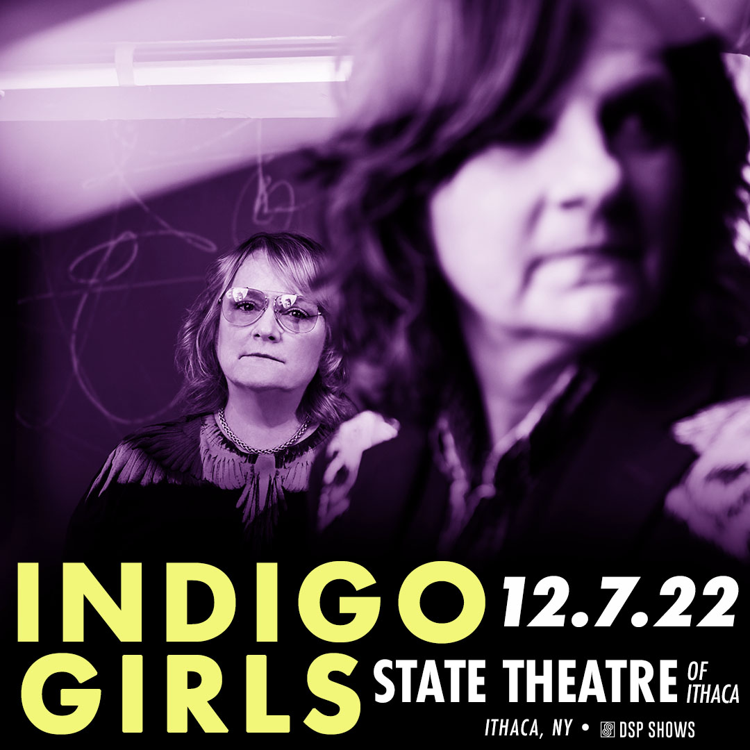 *** JUST ANNOUNCED ***
<a href="/dspshows/">DSP Shows</a>  Presents: 
<a href="/Indigo_Girls/">Indigo Girls</a> Wednesday, December 7th, 2022 
8:00pm showtime 
TICKETS ON SALE FRIDAY at 10am! bit.ly/3xgirHl